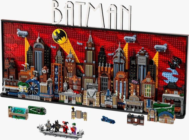 Lego 76271 Super Heroes DC Batman The Animated Series Gotham City (4210 Pieces)