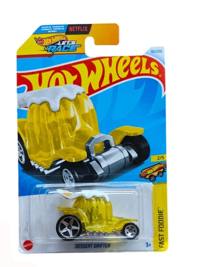 Hot Wheels 1:64 Scale 5-Car Die-Cast Set | Ferrari SF90 Stradale, Nissan Skyline 2000GT-R LBWK, Mitsubishi Pajero Evolution, Deora III & Dessert Drifter