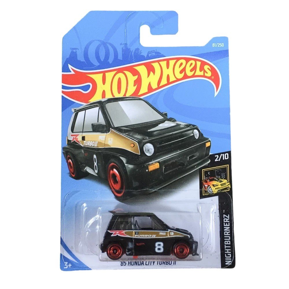 hot wheels 85 honda city turbo ii , 81/250, Pack of 1, Multicolor (Hard To Find)