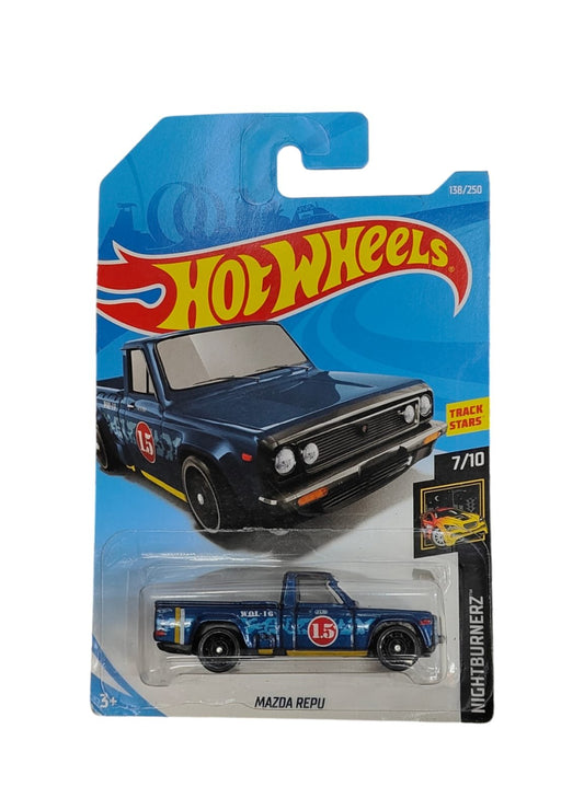 Hot Wheels – Mazda Repu  (Blue) (Hard to find)