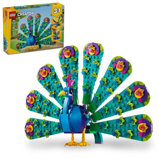 LEGO 31157 Creator ,3 in 1 Exotic Peacock