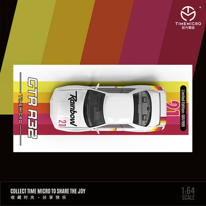 Time micro  GTR R32 Rainbow Nº21  Diescast Model Car