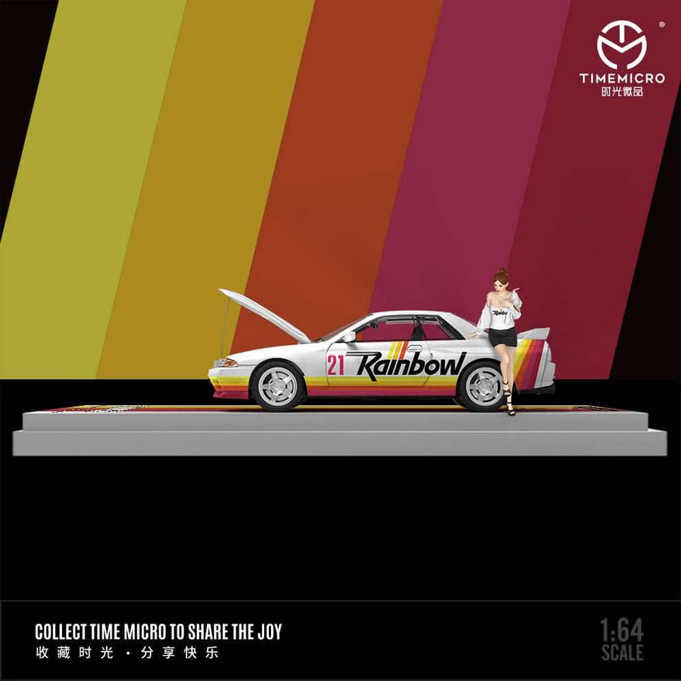 Time micro  GTR R32 Rainbow Nº21  Diescast Model Car