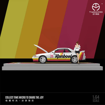 Time micro  GTR R32 Rainbow Nº21  Diescast Model Car