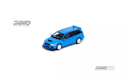 INNO64 1/64 Die-Cast MITSUBISHI LANCER EVOLUTION IXWAGON BLUE