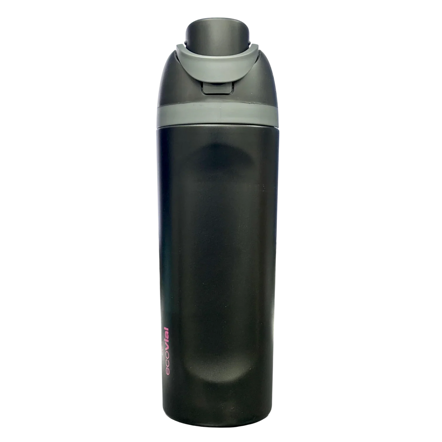 Ecovial 19 OZ - Vacuum Bottle Sip n Swig 570 ML (Black) - Jaiman Toys