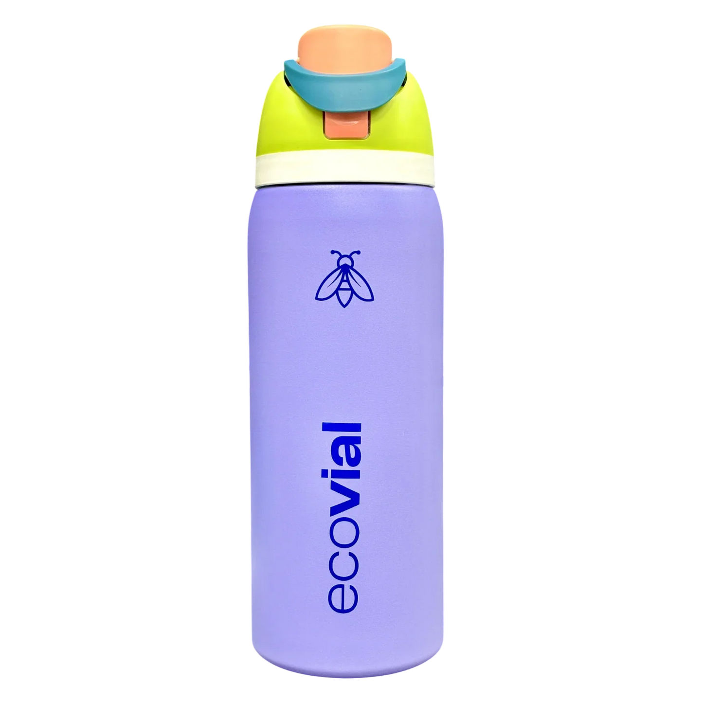 Ecovial 32 OZ - Vacuum Bottle Sip n Swig 960 ML (Purple) - Jaiman Toys