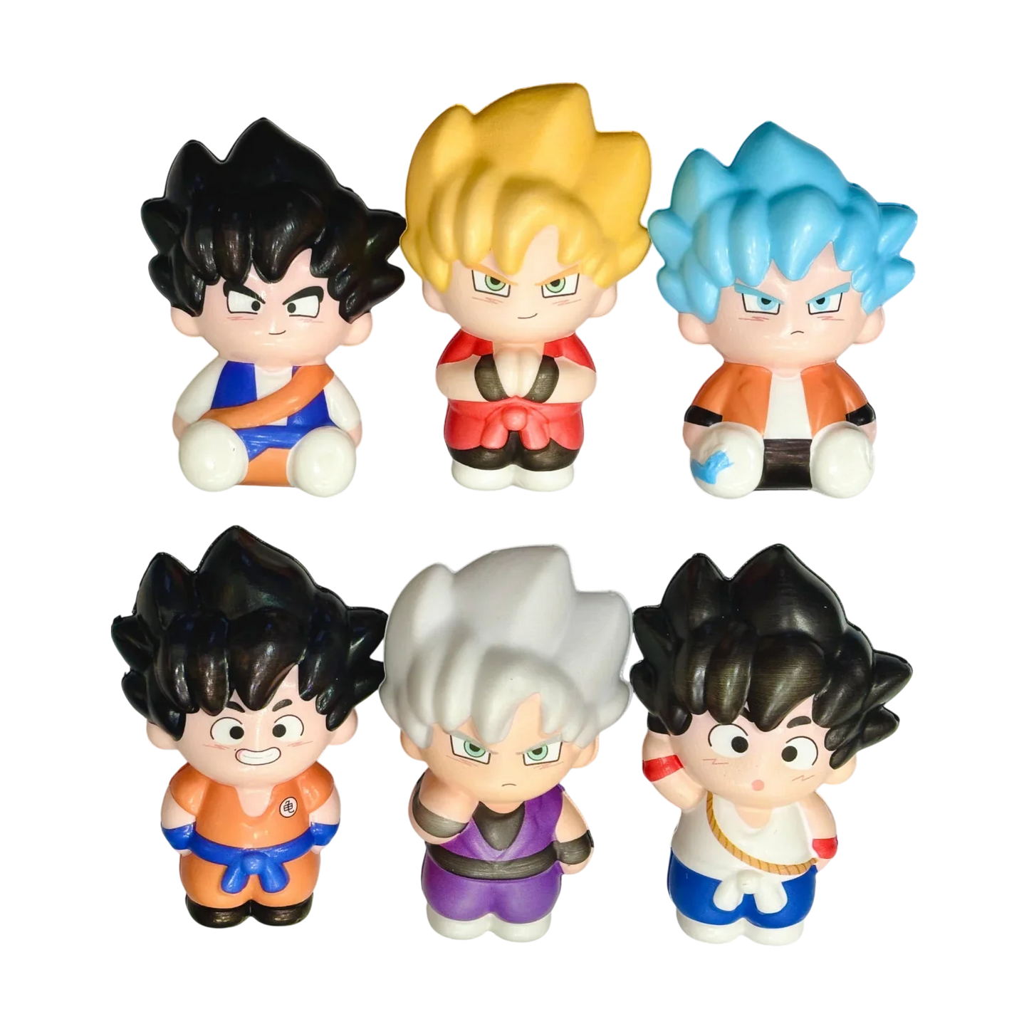 Scented Dragon Ball Foam Squishy 6 Pieces - Jaiman Toys