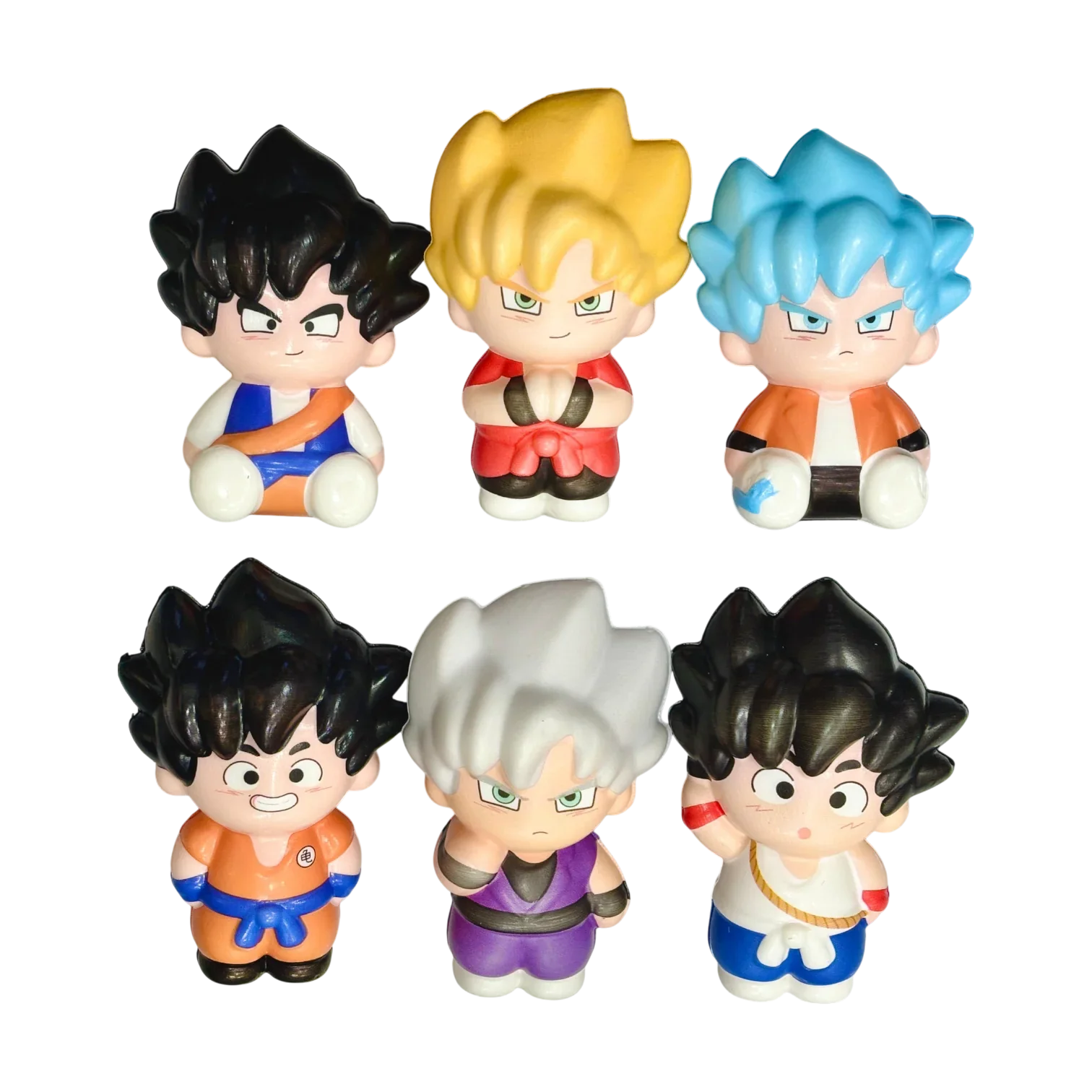 Scented Dragon Ball Foam Squishy 6 Pieces - Jaiman Toys
