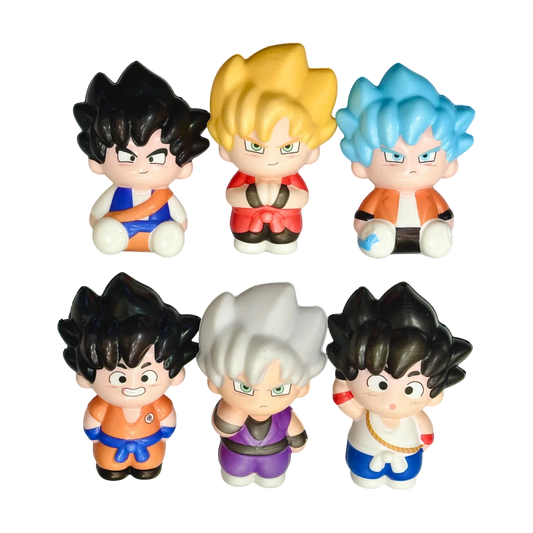 Scented Dragon Ball Foam Squishy 6 Pieces - Jaiman Toys