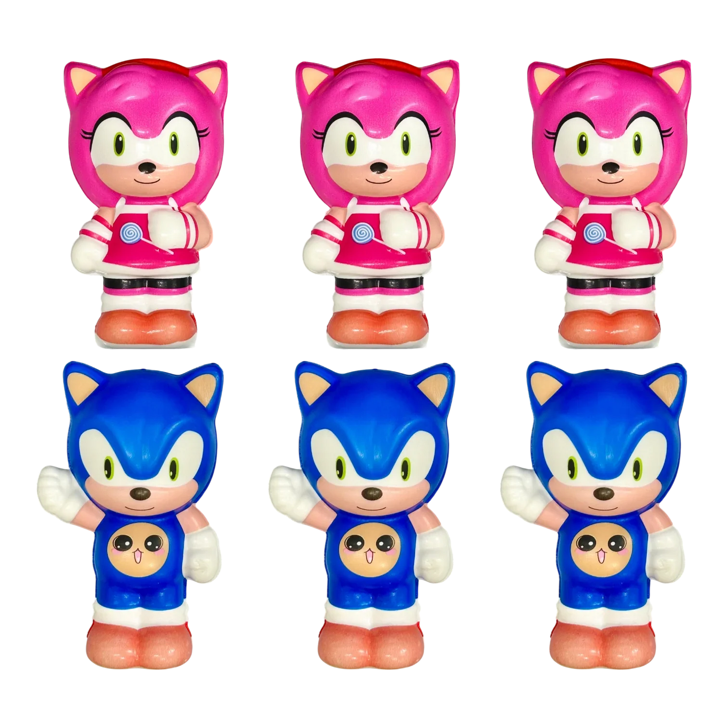Scented Sonic Foam Squishy 6 Pieces - Jaiman Toys