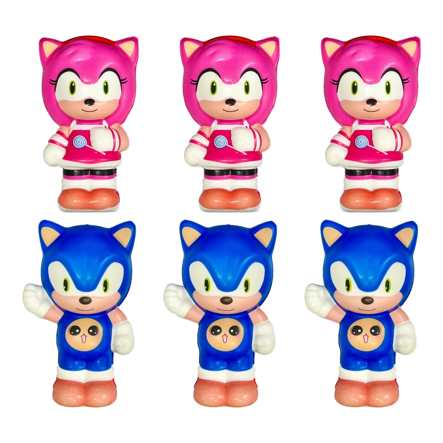 Scented Sonic Foam Squishy 6 Pieces - Jaiman Toys