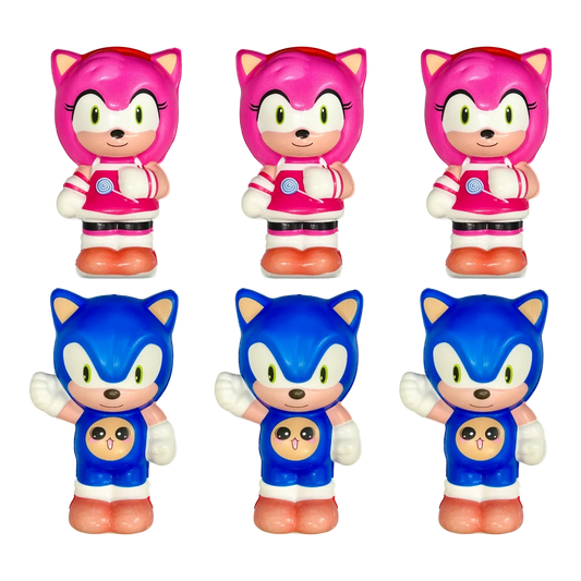 Scented Sonic Foam Squishy 6 Pieces - Jaiman Toys