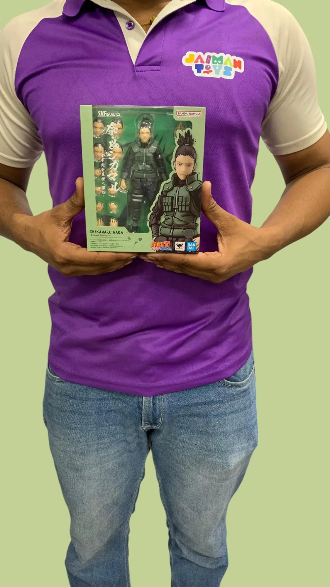 Naruto – Shikamaru Nara "Brilliant Strategist" 5.5-Inch Action Figure by S.H.Figuarts Tamashii Nations - Jaiman Toys