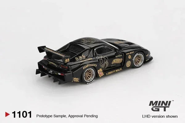 【新品未開封】LIBERTY WALK ゴールドミニカーセット rx-7 リバティウォーク京都限定版 inno64 スペシャルbox RX7 ゴールド