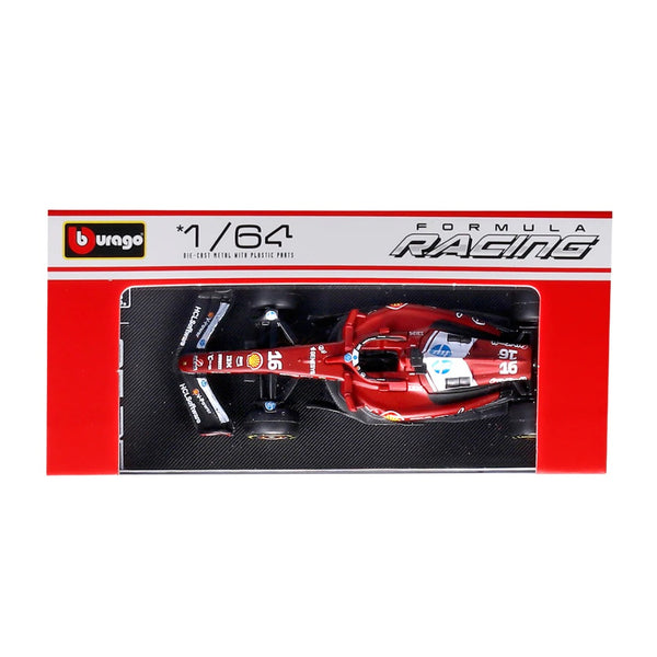 Official Bburago 1:64 Ferrari SF-25 No. 16 Charles Leclerc 2025 Australian Grand Prix F1 Formula Racing Diecast Scale Model Car for Collectors