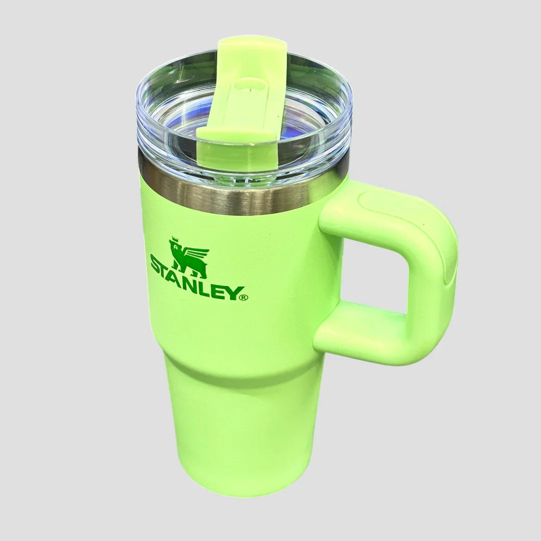 Stanley Quencher H2.0 The Stay Hot Tumbler 14 OZ | 360 ML (LGreen) - Jaiman Toys