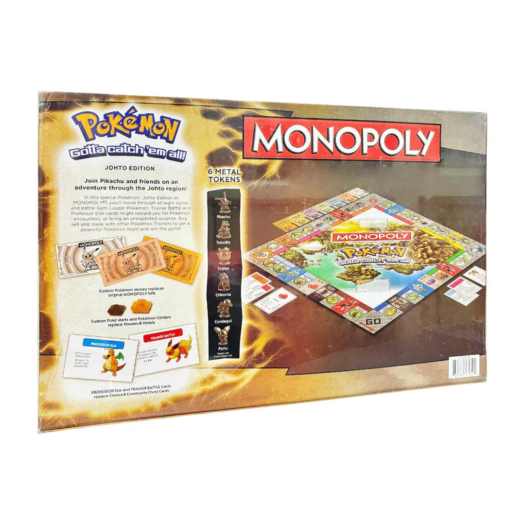 Monopoly Game: Pokémon Johto Edition - Jaiman Toys