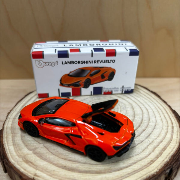 Bburago Lamborghini Revuelto Orange 1:64 Die-Cast Scale Model Car