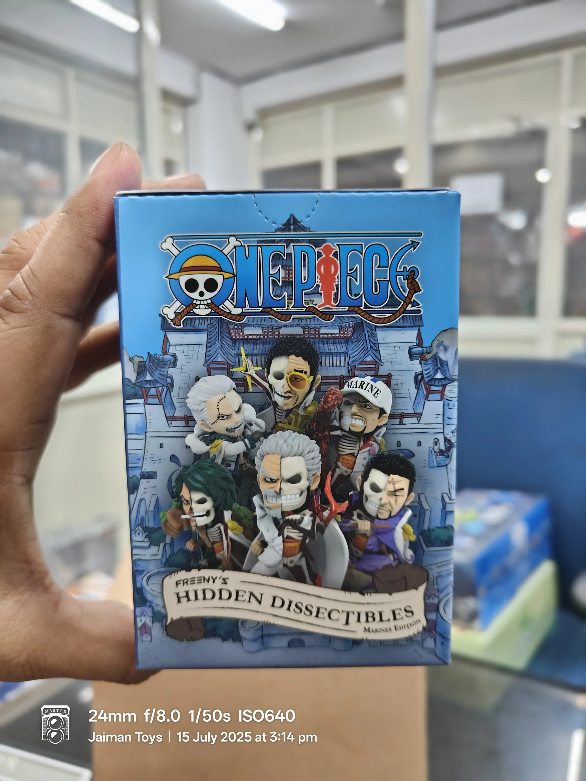 Mighty Jaxx Ultimate Action figure One Piece Freeny's Hidden Dissectibles: Marines Edition Blind Box (1 Random Figure) - Jaiman Toys