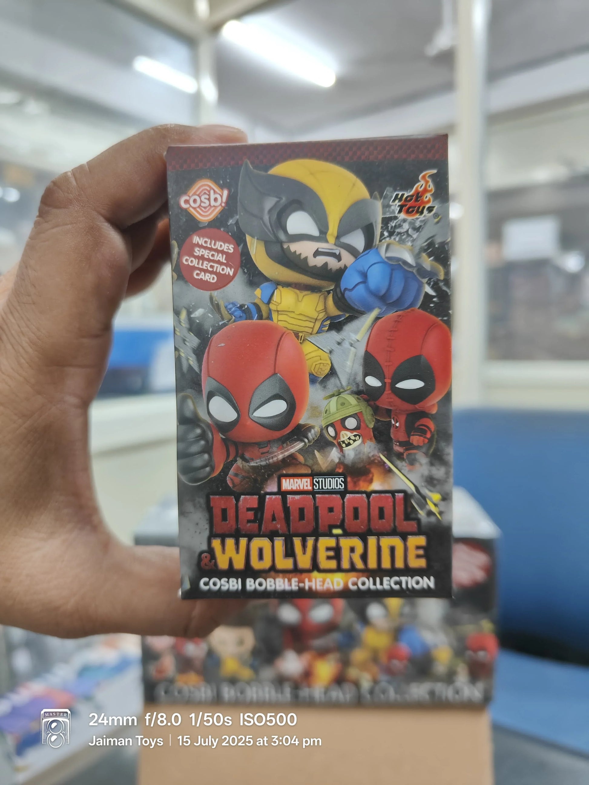Cosbi Hot Toys Ultimate Action Figure Blind Box – Deadpool & Wolverine (1 Random Figure) - Jaiman Toys