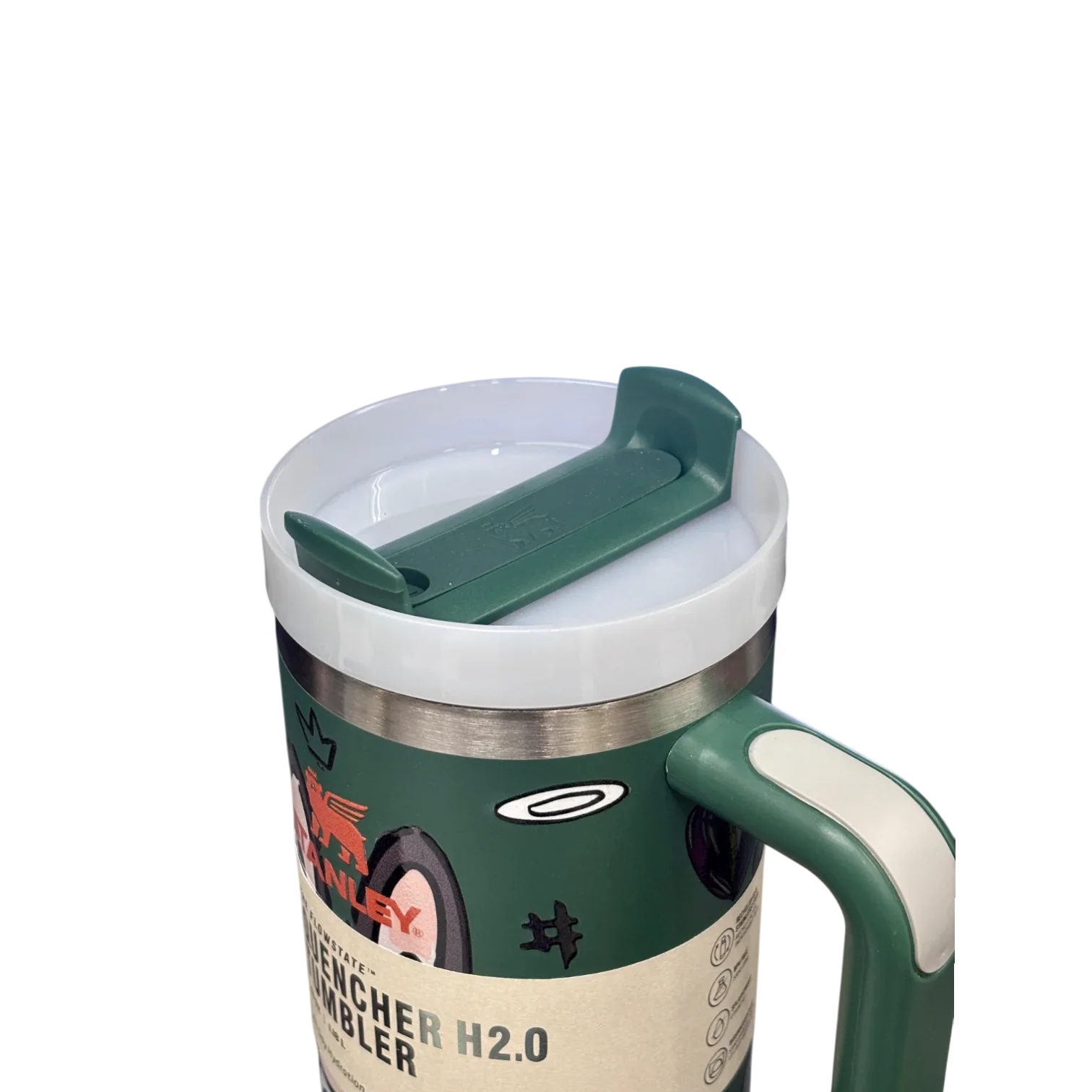 Stanley X Labubu The Quencher H2.0 FlowState™ Tumbler | 1.18L with Straw for Water (40 oz) - Jaiman Toys