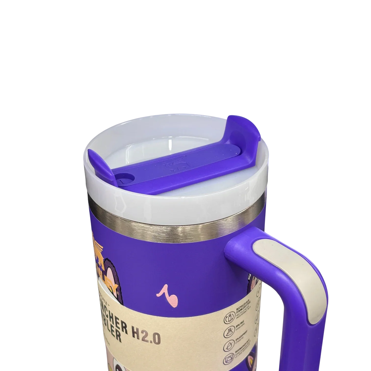 Stanley X Labubu The Quencher H2.0 FlowState™ Tumbler | 1.18L with Straw for Water (40 oz) - Jaiman Toys