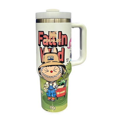 Stanley X Labubu The Quencher H2.0 FlowState™ Tumbler | 1.18L with Straw for Water (40 oz) - Jaiman Toys