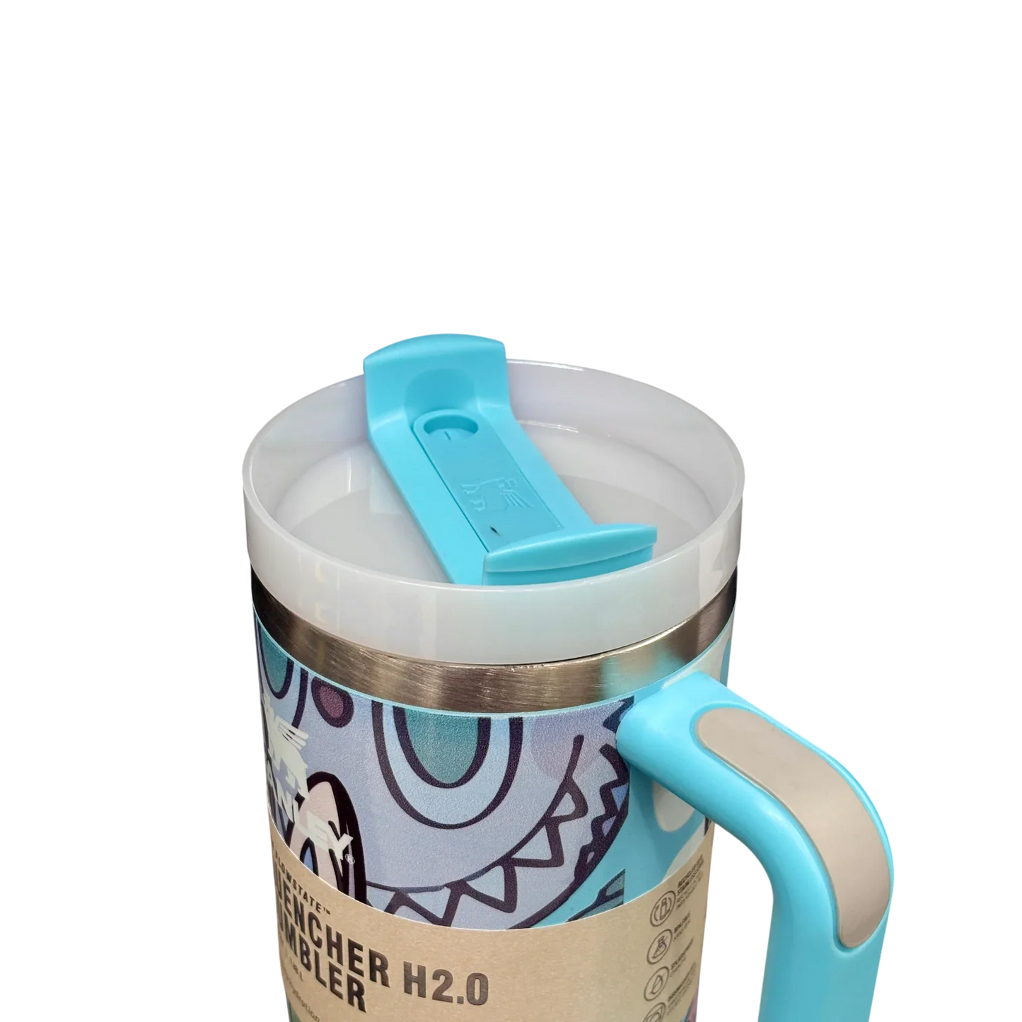 Stanley X Labubu The Quencher H2.0 FlowState™ Tumbler | 1.18L with Straw for Water (40 oz) - Jaiman Toys