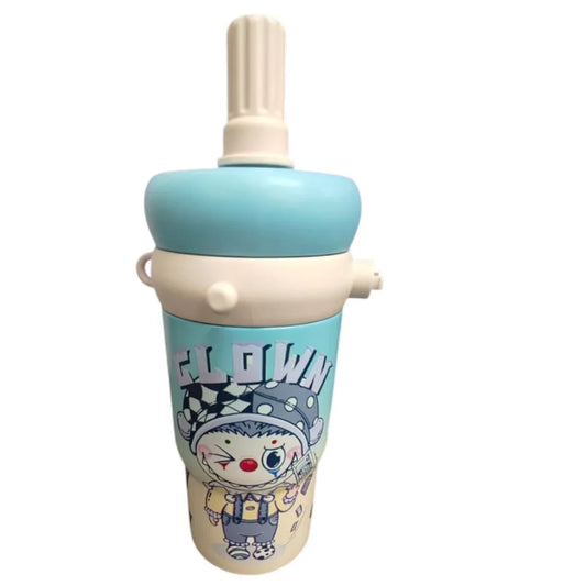 Labubu & Tycoco Sipper Water Bottle 1Ltr Stainless Steel - Jaiman Toys