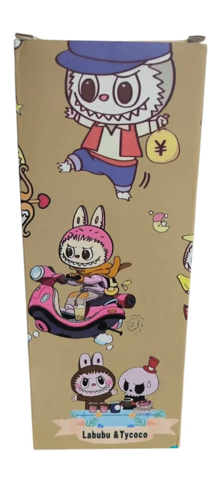 Labubu & Tycoco Sipper Water Bottle 1Ltr Stainless Steel - Jaiman Toys