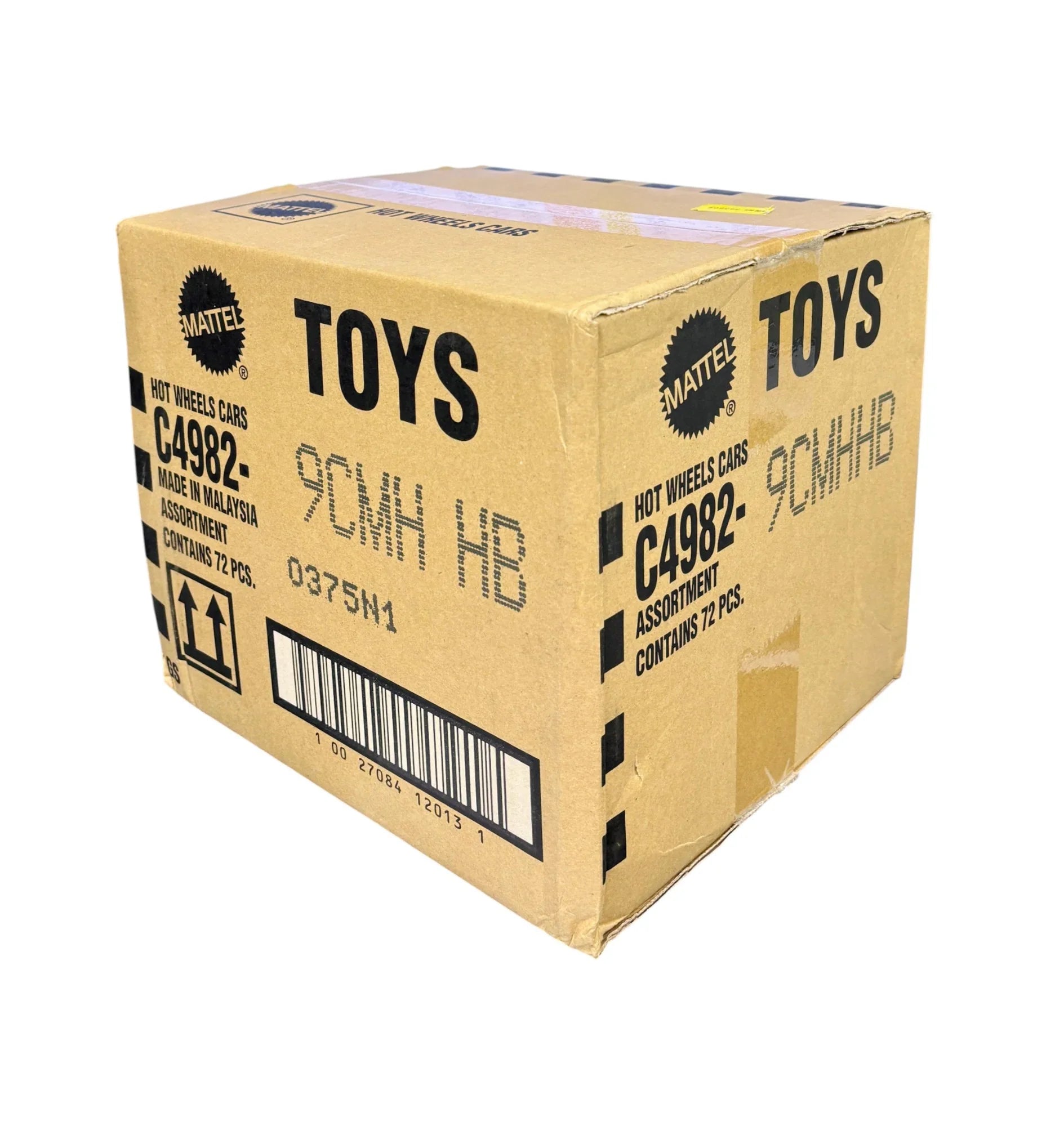 Hot Wheels 2025 Factory-Sealed Case H (9CMH HB) – 72 Die-Cast Cars by Mattel (Brand New Box) - Jaiman Toys