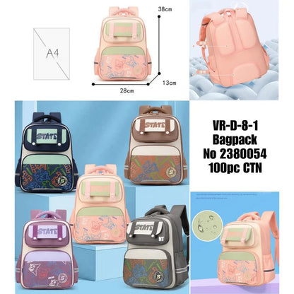 Smiggle 15-Inch Premium Backpack – Stylish School Bag for Kids | Spacious & Durable