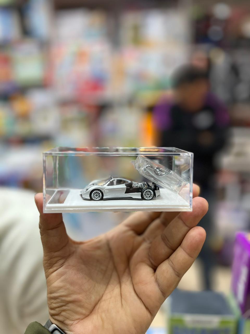 LMF Pagani Zonda C12s – Light Blue | 1:64 Diecast Supercar- 2 Variants