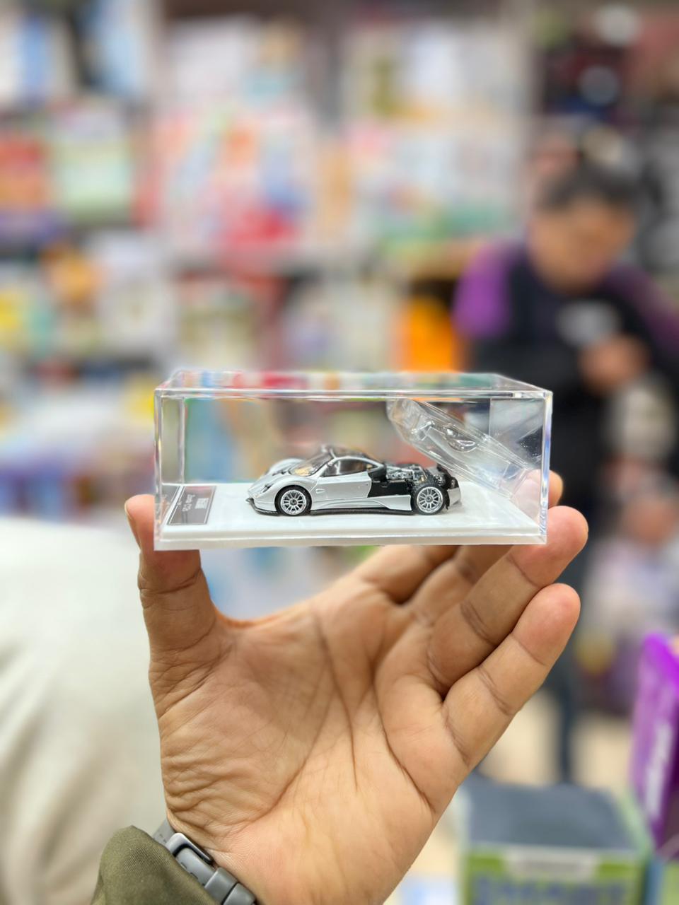 LMF Pagani Zonda C12s – Light Blue | 1:64 Diecast Supercar- 2 Variants