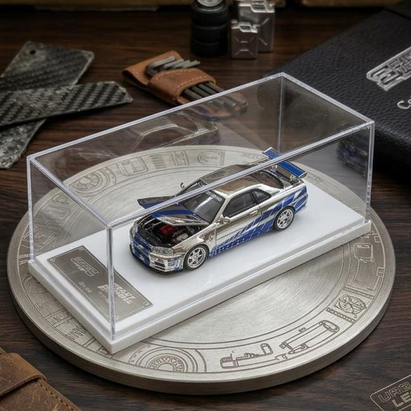 DEMON KING 1:64 Nissan Skyline GT-R34J DKA-054 Chase Car