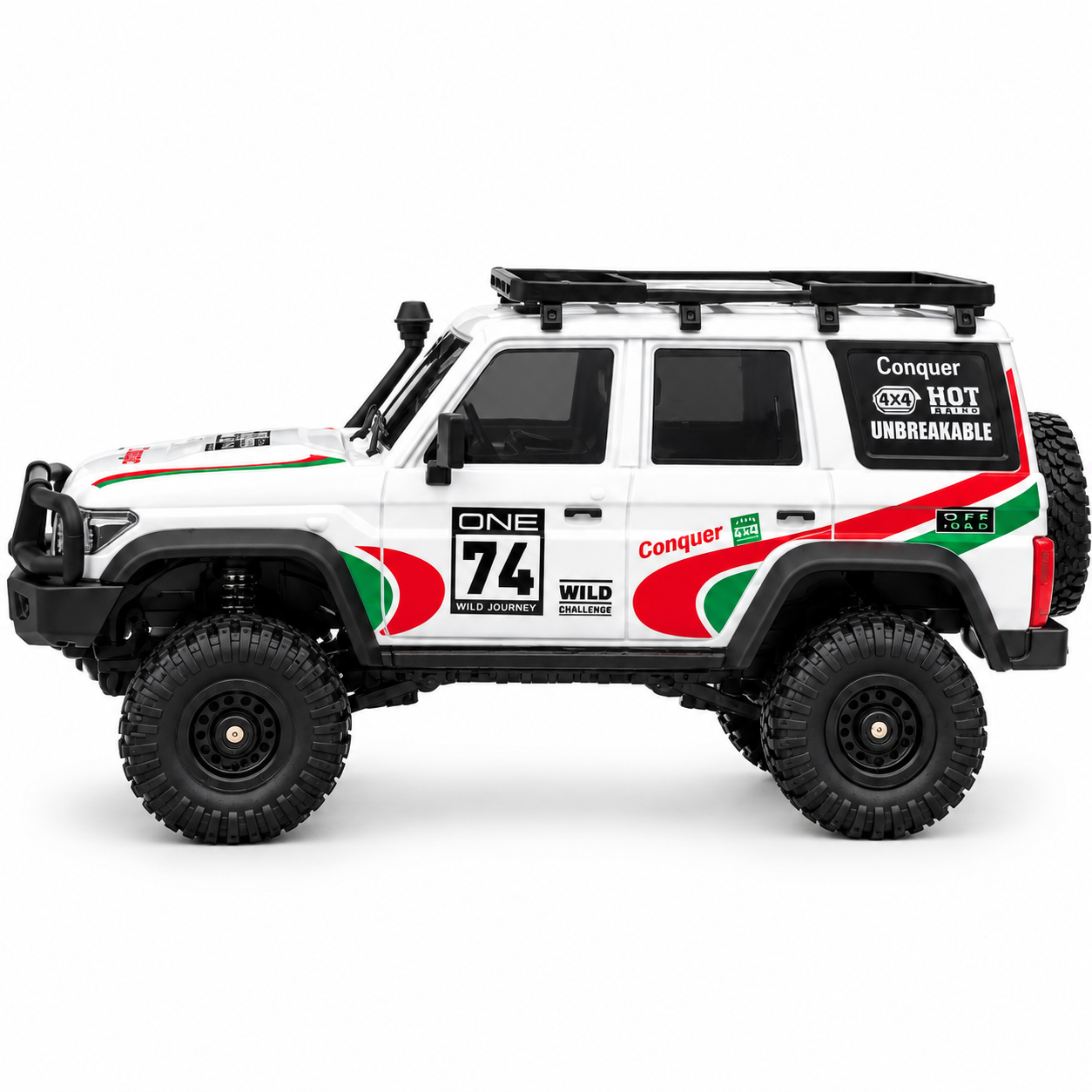 HB Toys 1:43 Scale Racing Rally RC Climb 4WD Off-Road SUV | 2.4GHz