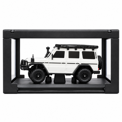 HB Toys 1:43 Scale Racing Rally RC Climb Off-Road 4WD SUV | 2.4GHz Remote Control, Ready to Run (RTR) | White