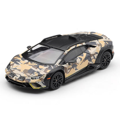 MINI GT 1:64 Lamborghini Huracan Sterrato All-Terrain NEVE SABBIA BOSCO TERRA Set Diecast Scale Model Cars