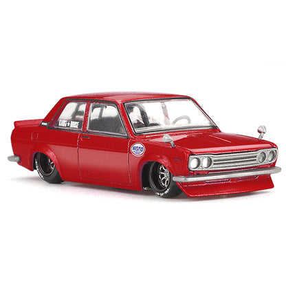 Kaido House x MINI GT 1:64 Nissan Datsun 510 Street NISMO V3 Red Diecast Model Car | Limited Edition KHMG229