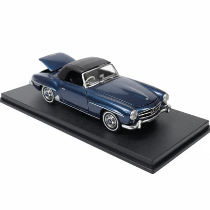 GFCC 1:64 1957 Mercedes-Benz 190SL Metalic Blue Diecast Model