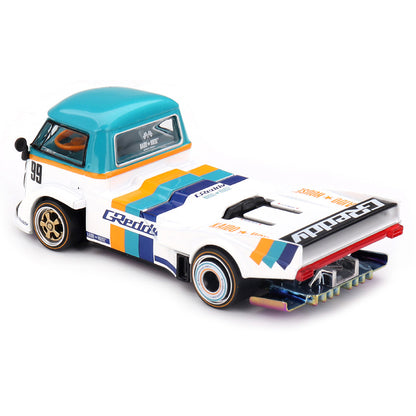 Mini GT 1:64 Scale Volkswagen T1 GReddy Pickup V1 Diecast Scale Model Car | Collectible Model