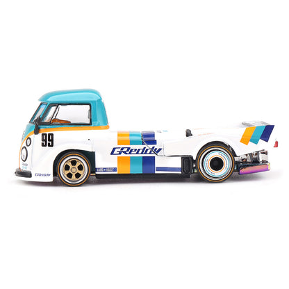 Mini GT 1:64 Scale Volkswagen T1 GReddy Pickup V1 Diecast Scale Model Car | Collectible Model