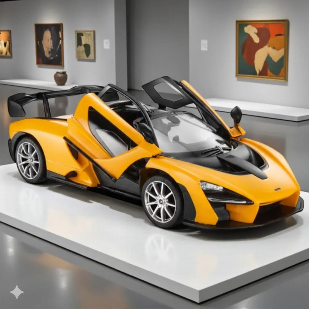 RASTAR 1:14 Scale McLaren Senna Remote Control Car – High-Performance McLaren RC Race Car with Functional Butterfly Doors, LED Lights & 2.4GHz Control