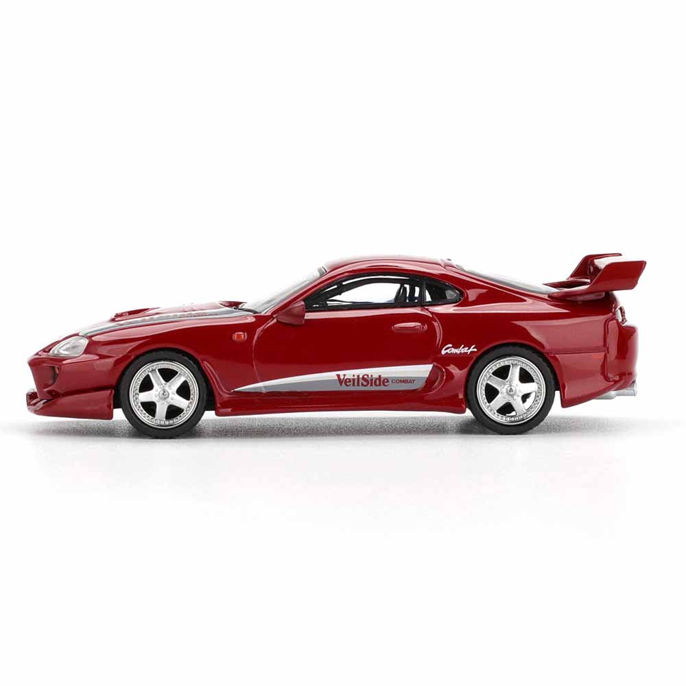 MINI GT 1:64 (Blister Pack) Toyota Supra VeilSide Combat V-I Red Die-Cast Model Car
