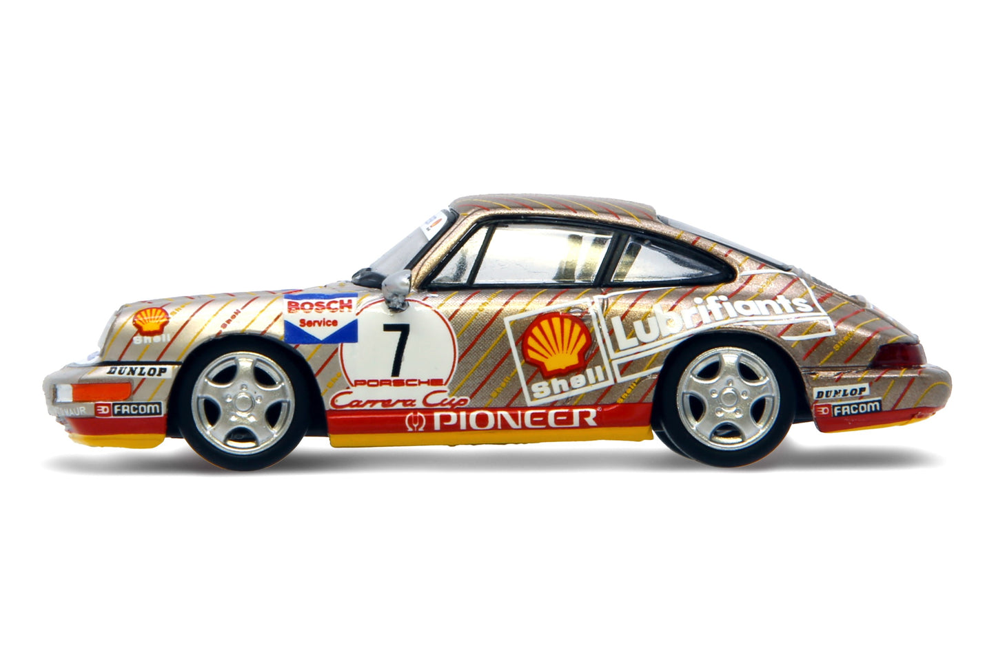 SPARKY 1/64 DIECAST  SHELL PORSCHE 911 (964) Carrera Cup 1991 #7