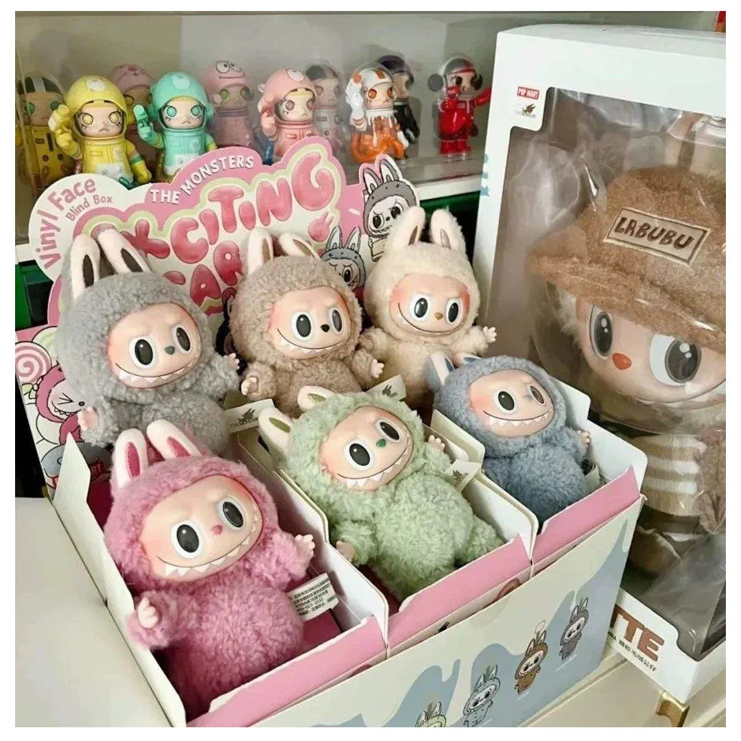 Labubu The Monsters – Exciting Macaron Blind Box Series | Plush & Vinyl Mystery Collectible Figures 1 Piece - Jaiman Toys