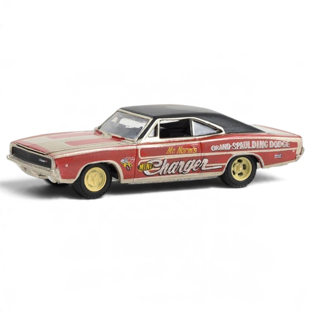 GreenLight  1:64 1968 Dodge Charger Mr. Norm’s Mini ChargerDiecast Car