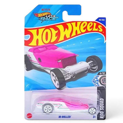 Hot Wheels 5-Car Die-Cast Set  1:64 Scale– 2019 Audi R8 Spyder + Cruise Bruiser HW Reverse Rake + Hi-Roller + Power Rocket X-Raycers + Decidely Go |  Collectible Cars