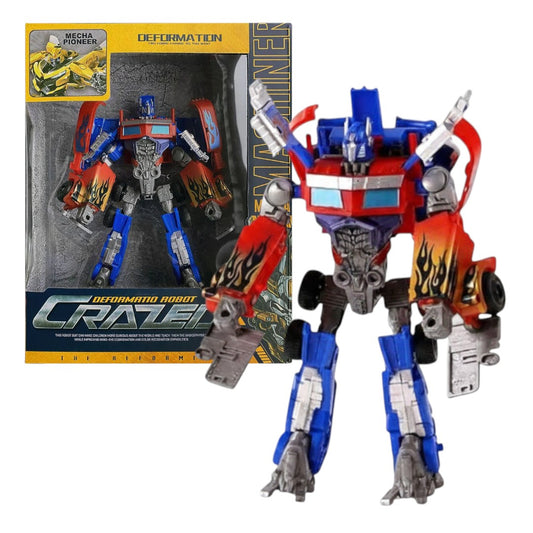 Mecha Crazed 1/8 Scale Deformating Robot Crazed – Die-Cast Transforming Action Figure For Kids